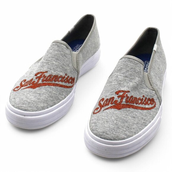 Women S Keds Double Decker MLB Slip-on Sneakers - Picture 2 of 7